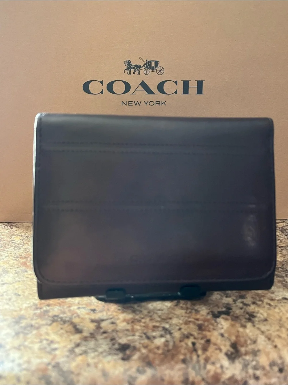 Coach authentic trifold